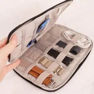 [콩심팥심]스트랩 보관함 파우치 케이스 2color 시계줄 거치대 보관 정리