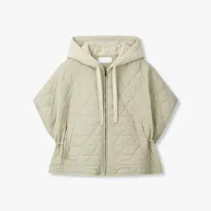 보브 니트 후디드 퀼팅 케이프 점퍼7115120103 국내매장판 1711080