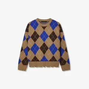 보브 라쿤 울 블렌드 아가일 풀오버7115450Y06 국내매장판 1710968