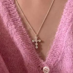 쥬얼리 (925 silver) cubic rood necklace A 14