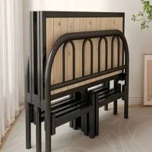 철제 원룸 접이식 프레임 매트리스 침대 깔판 폴딩