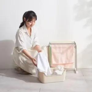 [JED] 1인가구 1단 실내 스텐봉 소형빨래건조대 소형건조대 녹방지빨래건조대