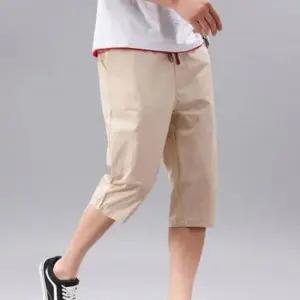 [JED] 데일리 7부 면팬츠 남성 운동복 바지 팬츠 반바지 허리밴딩 5컬러 여름 트레이닝