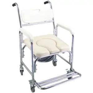 이동식 의자 화장실 바퀴형 간이 좌변기 변기 접이식