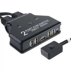 2포트 KVM 스위치 분배기 / 4K 60Hz KVM SWITCH