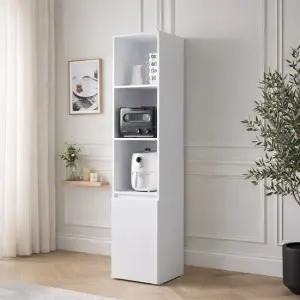 루시 LPM 400 오픈형 키큰 틈새 수납장