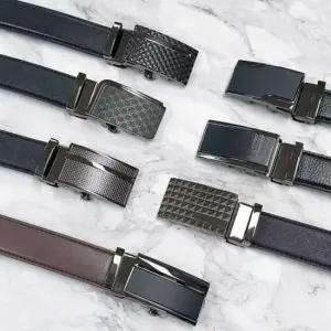 [JED] 남자벨트 남성벨트 국산 자동벨트 플럼도트 소가죽