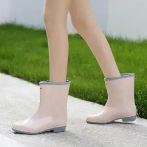 [오노마] ONM 여성 3컬러 유광 데일리 장마 레인부츠