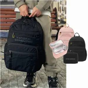 매장정품 NATIONALGEOGRAPHIC 내셔널지오그래픽 경량SET 책가방 보냉백 저학년 신학기 세트 K243KBG030- 12