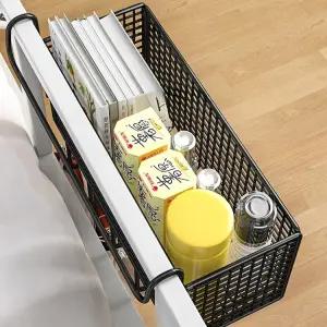 철제 침대걸이 수납함 정리함 사이드 침대 바스켓 옆