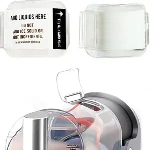 닌자 슬러시 머신용 스파우트 커버 뚜껑 교체 액세서리 키트 FS300 FS301 FS301C용 붓기