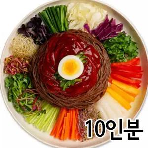 해돋이대아 봉평식 비빔메밀면 총10인분(메밀면2kg+양념장1통)