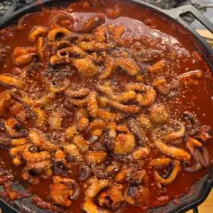 송쭈집 서민갑부 100억매출 송쭈집 양념 쭈꾸미 볶음 캠핑 (순한맛 500g)