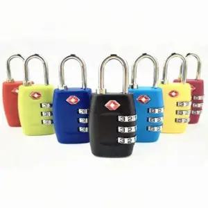 [JED] 3다이얼 자물쇠 가방 여행용 다이얼 잠금장치 소형 휴대용