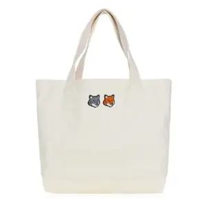 26SS 더블 폭스헤드 토트백 에크루 OW511CFWW0096 P700