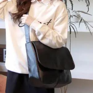 심플 캐주얼 크로스백 심플 빈티지 여성 가방