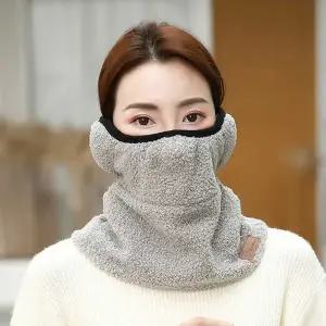 마스크 양털 겨울 방한용품 목도리 니트 기모 뽀글이 올커버