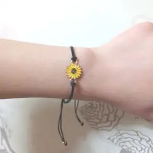 발찌 우정 길이조절 해바라기 행운 1p 팔찌 커플
