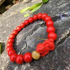 비휴 팔찌 작은선물 빨강 풍수소품 재물운