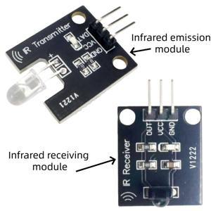 Arduino ESP32 DIY 전자 프로젝트용 1/10pcs 38KHz 적외선 이미터 수신기 센서 모듈