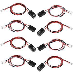 5세트 DC3-5V IR 브레이크 빔 센서 모듈용 30/50/100cm 아두이노 유사 보드용 센싱 카운터 산업 제어 시스