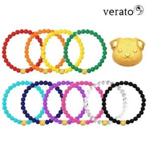 베라토 24K 순금 러브도그 참 팔찌 1g