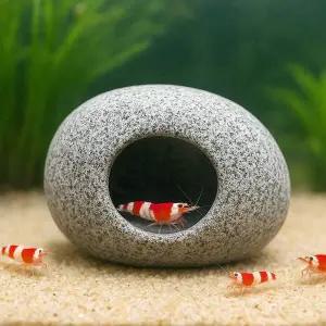 [콩심팥심]소형 세라믹 물고기 놀이터 어항 은신처 꾸미기