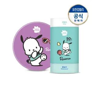 그린핑거 포차코 순한 무기자차 선쿠션12g+데일리 물놀이 2in1 선스틱 11gX2입