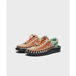 KEEN 유니크 여성 샌들 Granite GreenGold Flame 197554