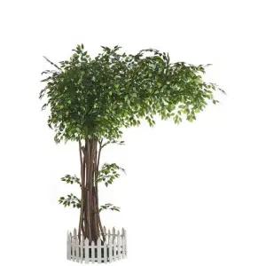 대형 인조 나무 인테리어 장식 가짜 조경 카페 로비 조경