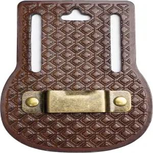 벨트/테이프 측정 벨트 클립용 가죽 테이프 홀더/2인치까지의 공구 벨트용 로우 프로파일 디자인