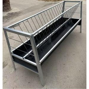 염소 먹이통 철제 스테인리스 소 여물통 목장 농장 축사 흑염소