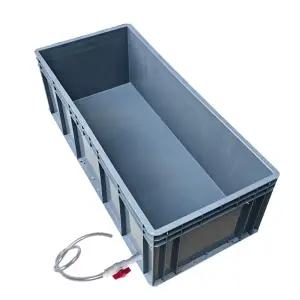 거북이 수조탱크 어항 오픈형 화이트 하우스 플라스틱