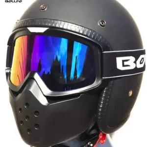 헬멧 마스크 방풍 겨울용 오토바이 고글 액세서리 라이딩