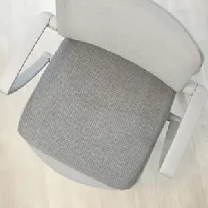 벨라솜 대형 메모리폼 방석 논슬립 체크 격자 패턴 커버세탁가능 450x450 dSI9+7FWC