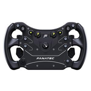 Corsair FANATEC 심 레이싱 CSL 스티어링 휠 GT3 u2013 오버몰딩 그립, 커스텀 마그네틱 시프터, 듀얼 아날로그 패들, OLED 디스플레이, QR2 라이트 사이드 프리설치 PC, Xbox