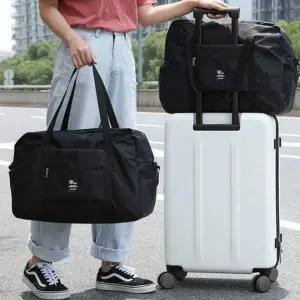 출장용 크로스백 결합 가능한 보스턴 토트백 남녀공용 태슬 포인트