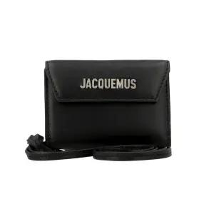 [자크뮈스] 남녀공용 르 포르테 엔벨로프 넥 스트랩 카드 지갑(SLM00003AC17C01 990)