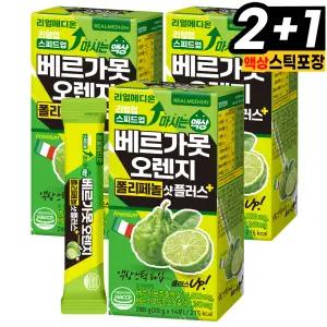 리얼메디온 (3박스) 리얼업 스피드업 마시는 액상 베르가못 오렌지 폴리페놀 샷 플러스 액상 스틱