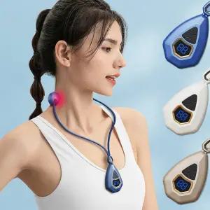 EMS저주파 목걸이 바디온 마사지기 C타입충전 NF-710