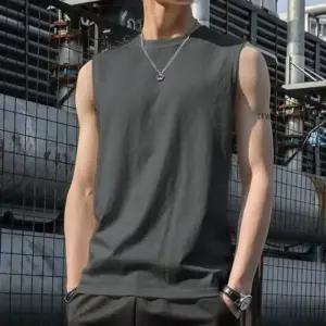 운동복 캐주얼 남성 민소매 티셔츠 OSM-1006536