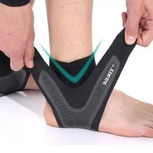 운동 스포츠 이중 발목 압박 밴딩 찍찍이 보호대 낱개