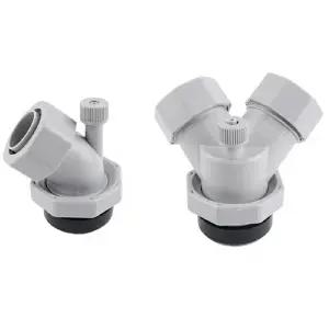 싱크대 악취방지캡 2구 3구 싱크가드 주방 화장실 악취차단 세면대용