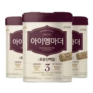 아이엠마더 캔 분유 3단계 800g, 3개