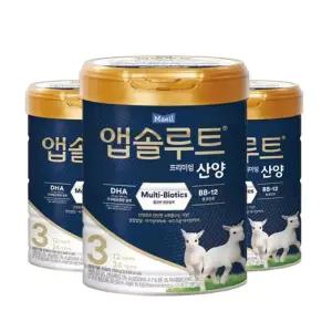 앱솔루트 산양분유 3단계 750g, 3개