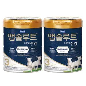 앱솔루트 산양분유 3단계 750g, 2개