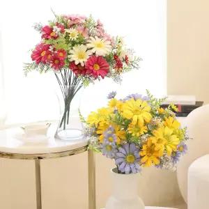 성묘 장미 조화 꽃 장식 산소꽃 프랑스데이지 인테리어 실크플라워 부케