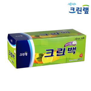 뽑아쓰는 크린백 30㎝x45㎝x300매(대)/일회용/다용도비닐백/휴대용봉지/위생백/주방비닐백