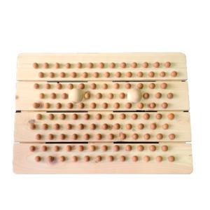 편백세상 국내산 편백나무 황토 발지압판 지압발판 마사지 거실 씽크대 책상