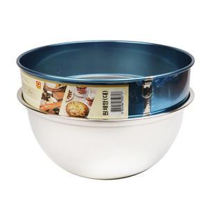 LK 분당체 스텐볼세트/떡용스텐볼/가루체/깊은스텐볼/홈있는 스텐볼